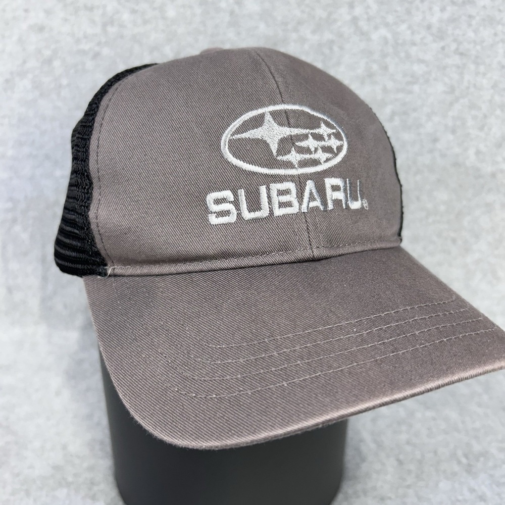 Subaru Grey Trucker Hat Snapback